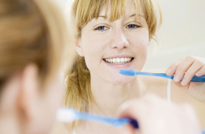 Prophylaxe Strahlendes Lächeln tolle Mundhygiene